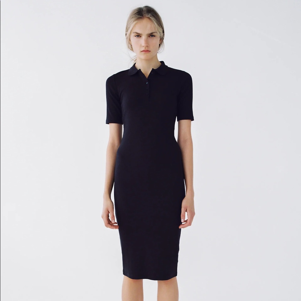 NWT Zara Polo Neck Dress